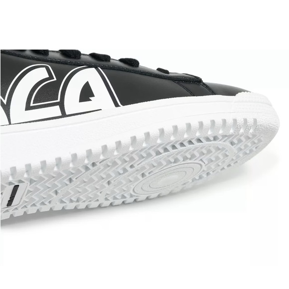 Alexander McQueen MCQ Tennis Sneaker Black Leather Size 40 EU / 10 US NIB - Picture 9 of 14